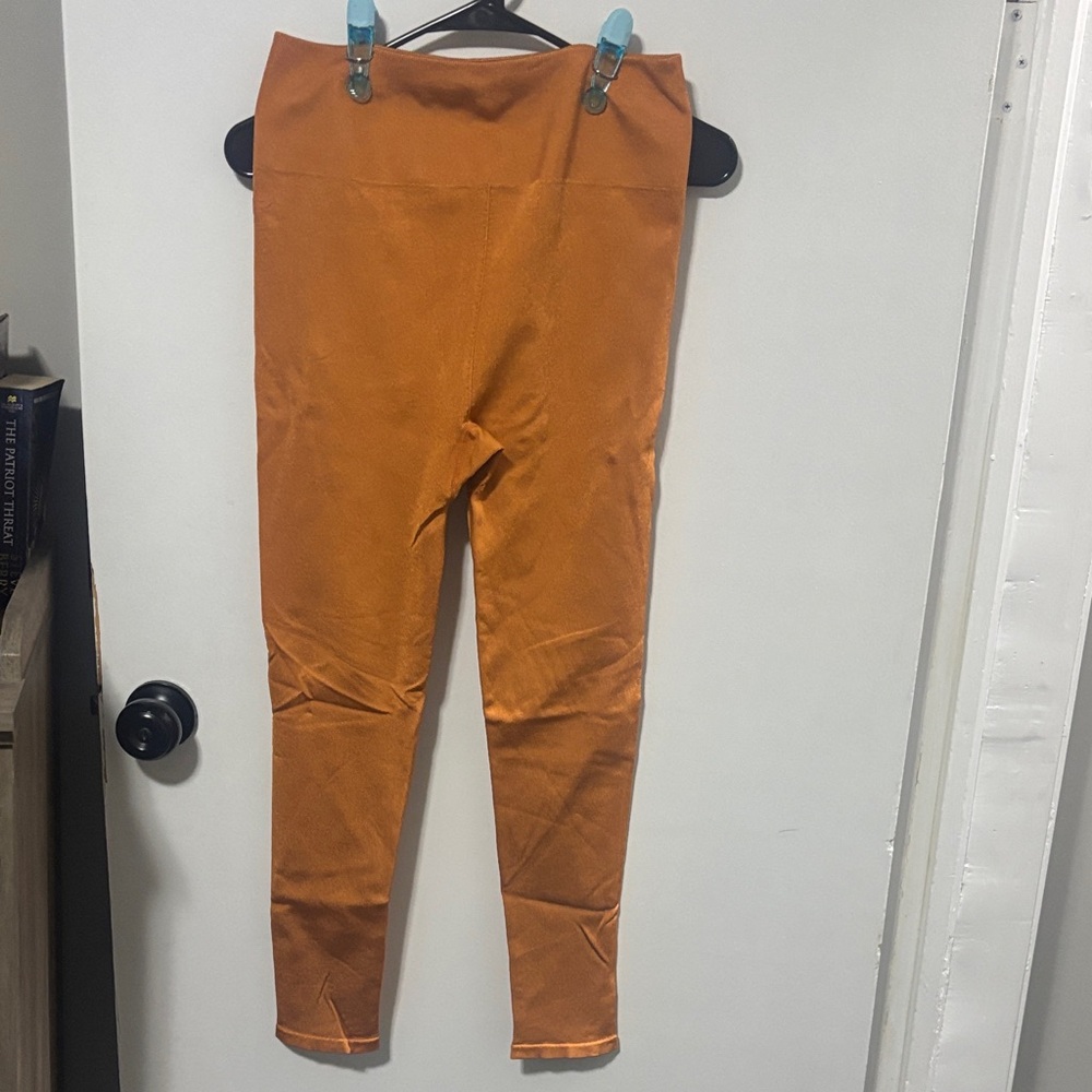 Fabletics Rust Orange Leggings